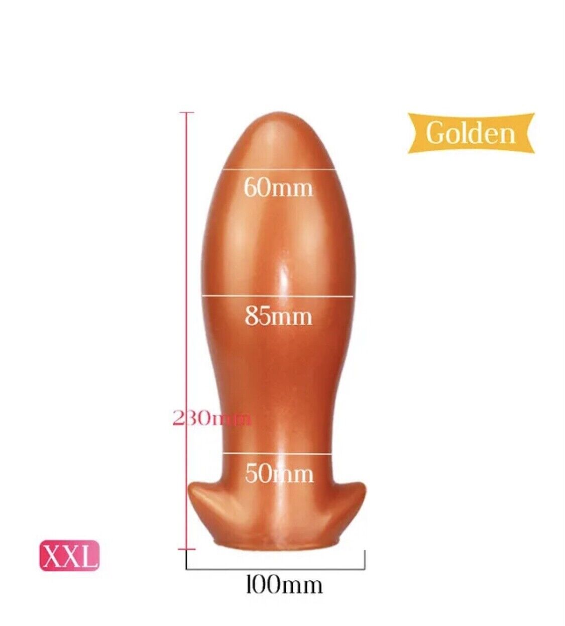 Large Butt Plug Dildo Anal Prober Stimulator
