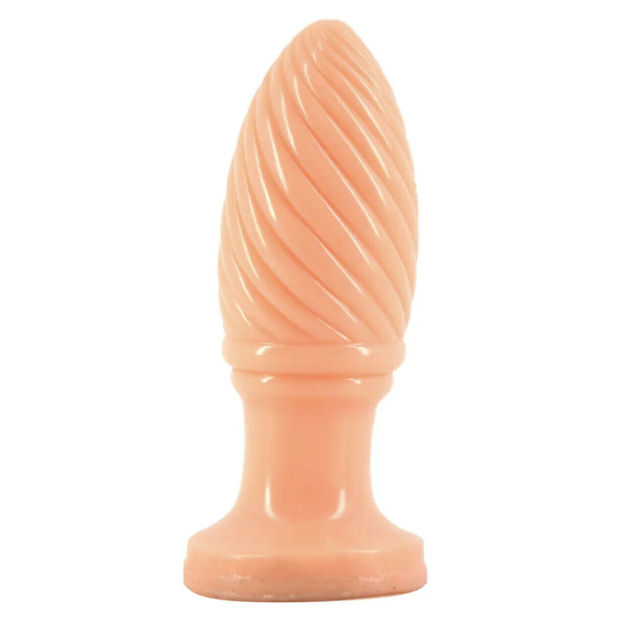 5“ Butt Plug Unisex Anal Dildo Suction Cup and Ribbed