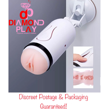 Male Masturbator, Realistic Vagina with Strong Suction Cup  dplayuk