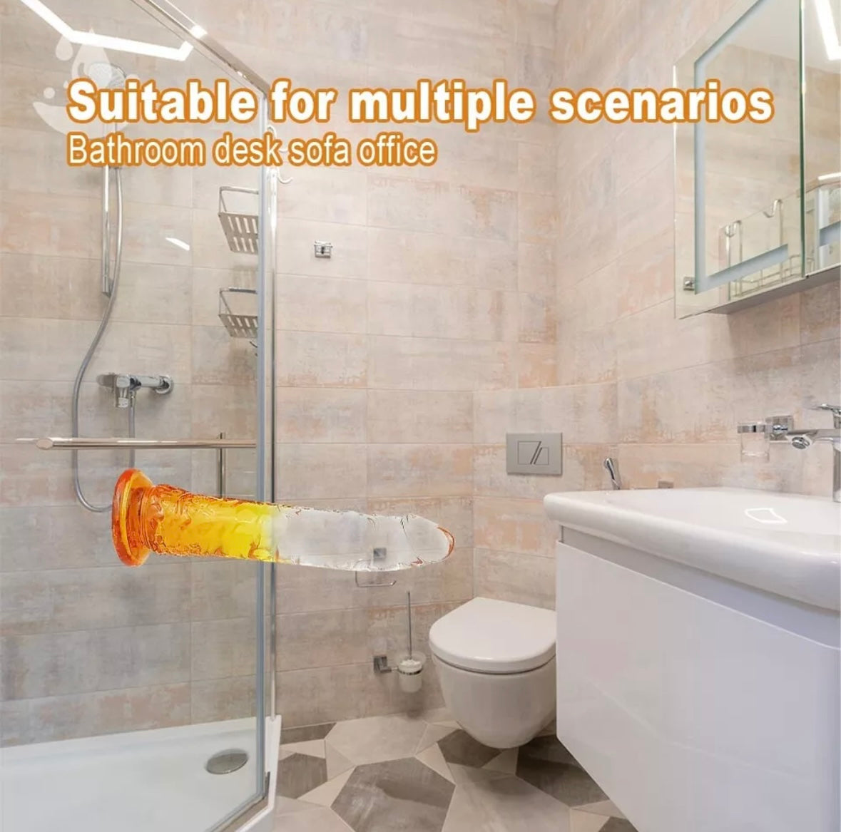 8.5 Inch Dildos 5 Colours