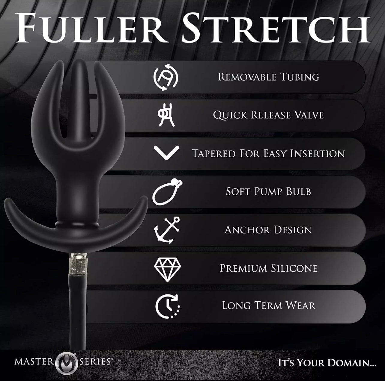 Inflatable Anal Butt Plug Prostate Massager