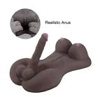 Large Female Male Trans Sex Doll Toy 8KG Real Feel Hardened Dildo Cock Anal Hole
