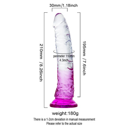 8.5 Inch Dildos 5 Colours
