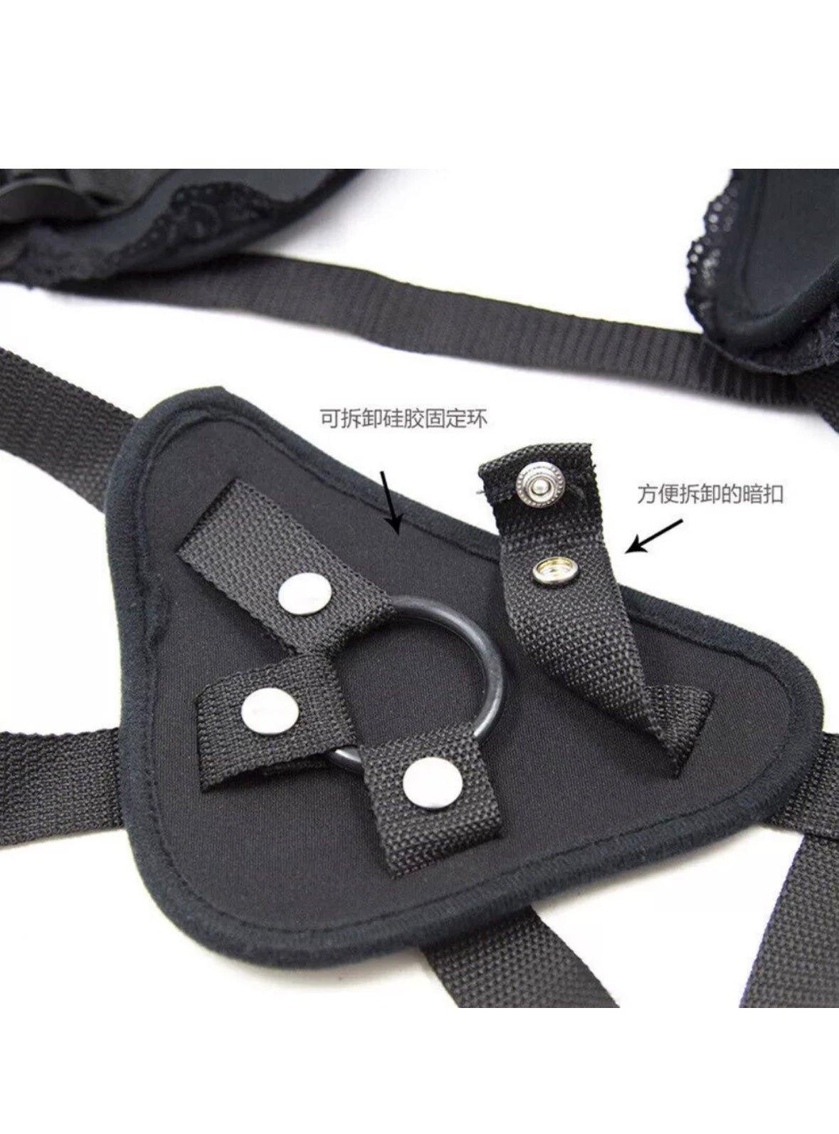 Adjustable Strap On Harness For Dildo Lesbian Sex Toys or Couples Uk Size 6 to 30