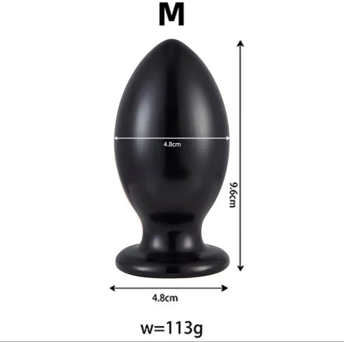 Silicone Anal Butt Plug Dildo – Multiple Sizes