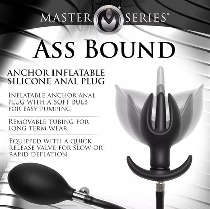 Inflatable Anal Butt Plug Prostate Massager
