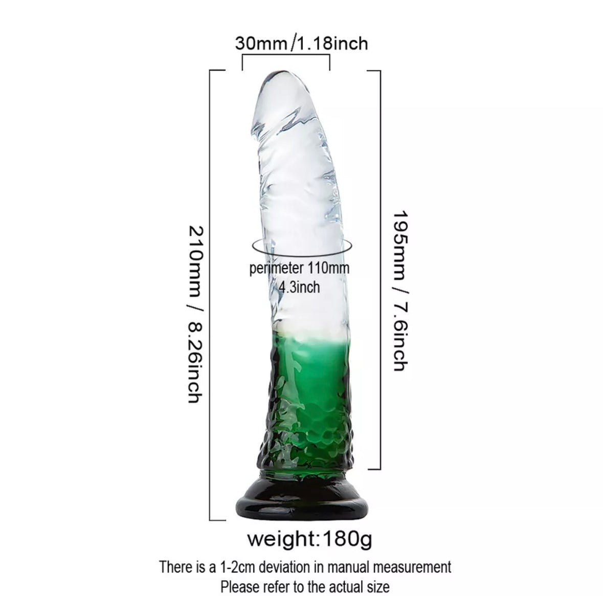8.5 Inch Dildos 5 Colours