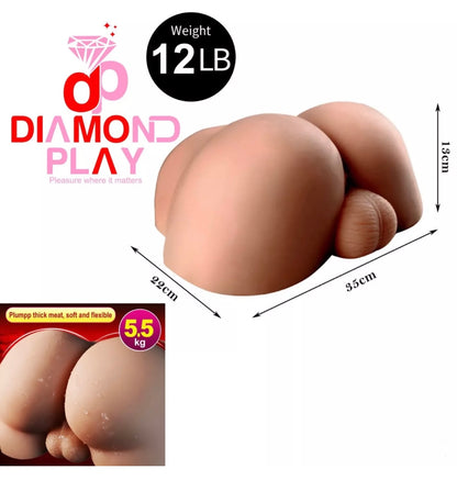 Real Feel Male Ass Dolls, Masturbator With Tight Anus and Great Feeling Testicles, 3 Sizes To Choose From