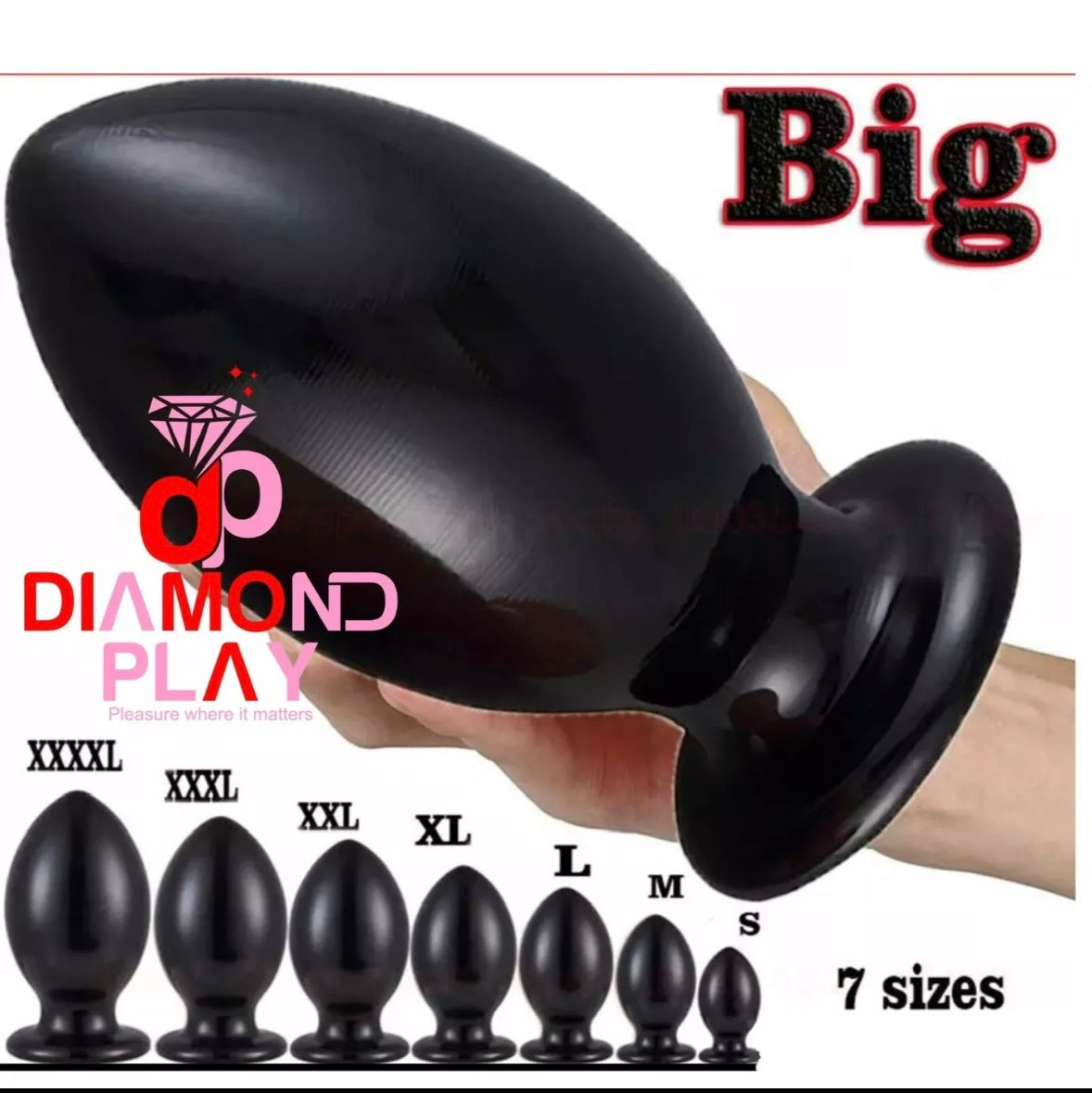 Silicone Anal Butt Plug Dildo – Multiple Sizes