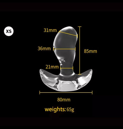 Soft Jelly Anal Butt Plug 6 Sizes
