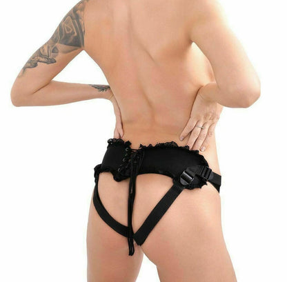 Adjustable Strap On Harness For Dildo Lesbian Sex Toys or Couples Uk Size 6 to 30
