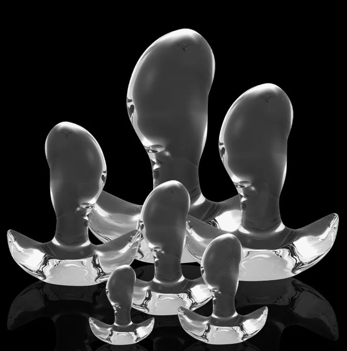 Soft Jelly Anal Butt Plug 6 Sizes