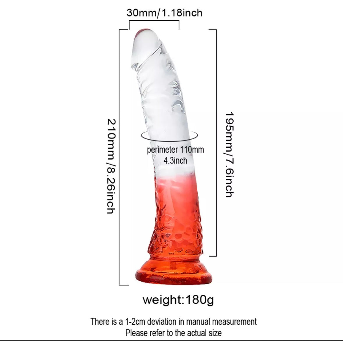 8.5 Inch Dildos 5 Colours