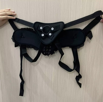 Adjustable Strap On Harness For Dildo Lesbian Sex Toys or Couples Uk Size 6 to 30