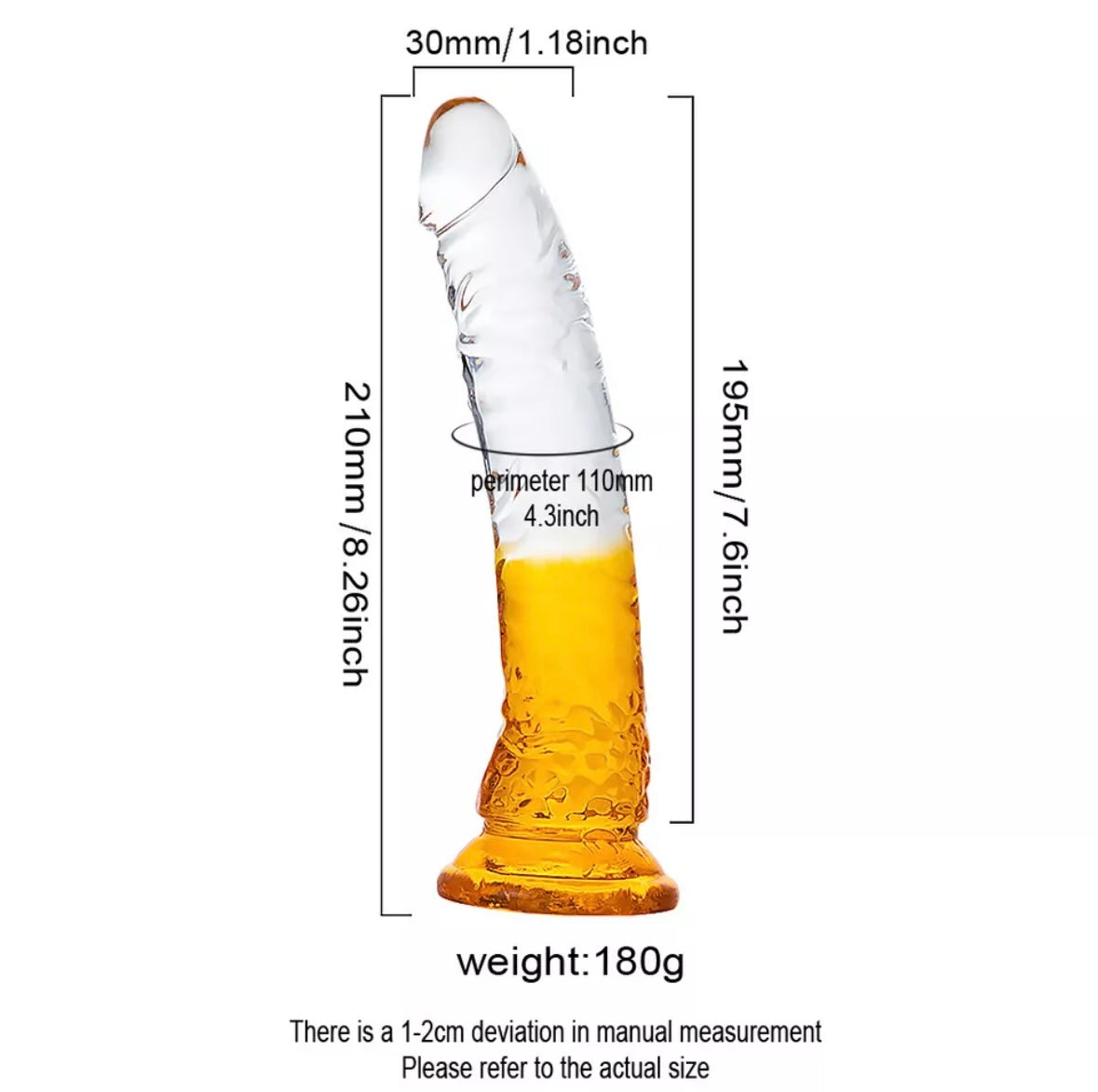 8.5 Inch Dildos 5 Colours