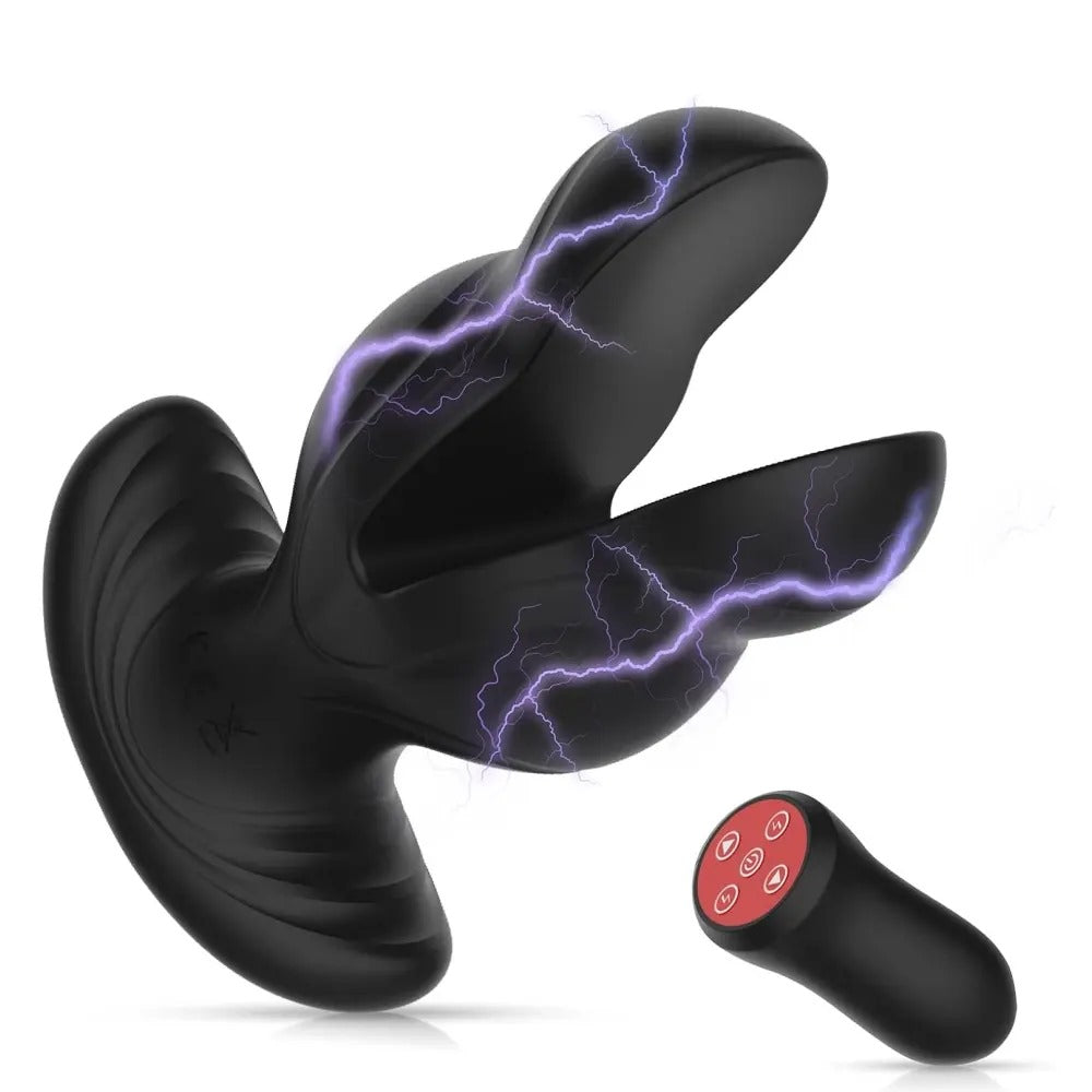 Shock Anal Butt Plug Dialator With Remote Control