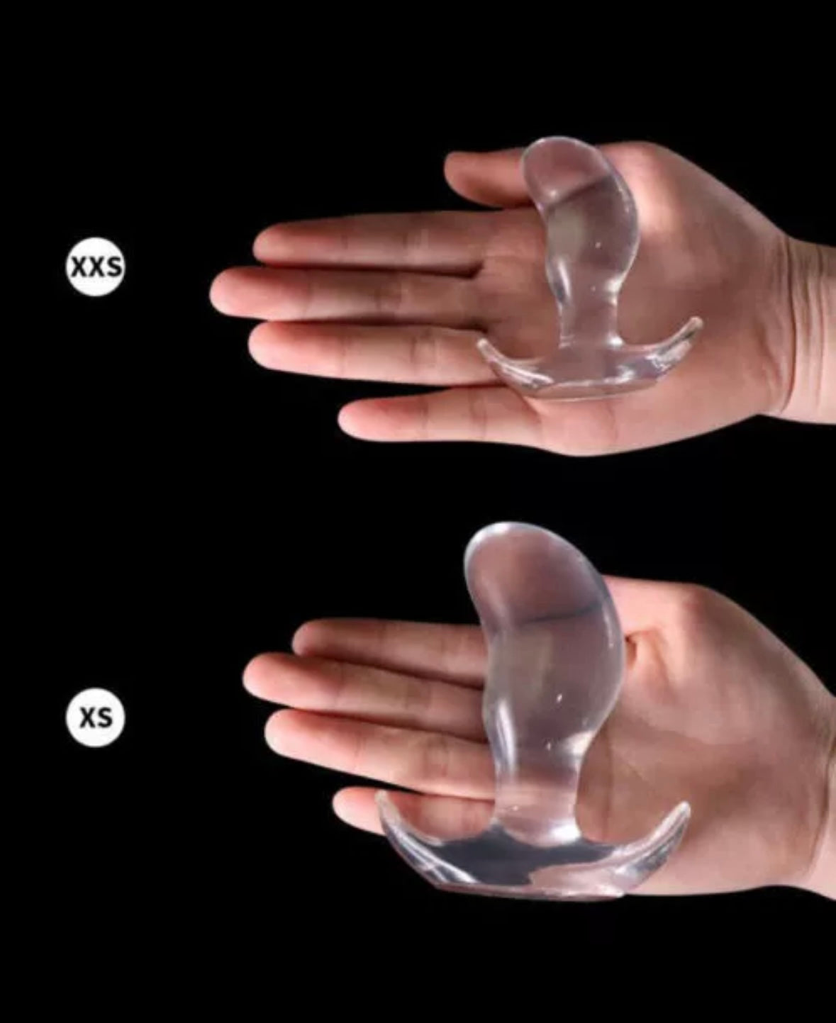 Soft Jelly Anal Butt Plug 6 Sizes