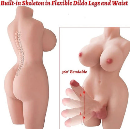 3 in 1 Sex Doll, Anal Passage, Vagina and Penis weight 11.5Kg