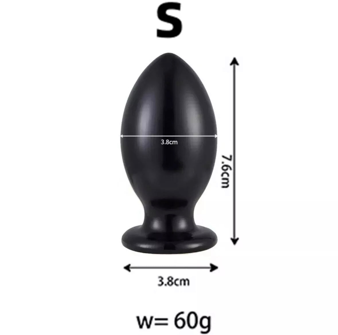 Silicone Anal Butt Plug Dildo – Multiple Sizes