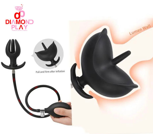 Inflatable Anal Butt Plug Prostate Massager
