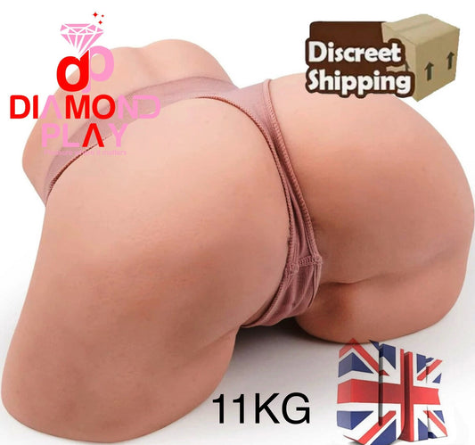 Diamond Play 11KG Realistic Female Butt – Dual Channel Pleasure